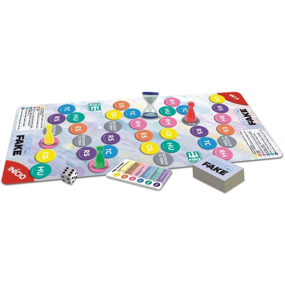 Jogo De Tabuleiro Fato Ou Fake? Nig Brinquedos