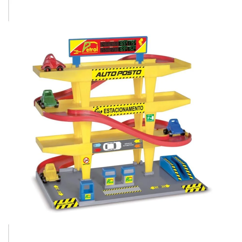 Pista Auto Posto Nig Brinquedos