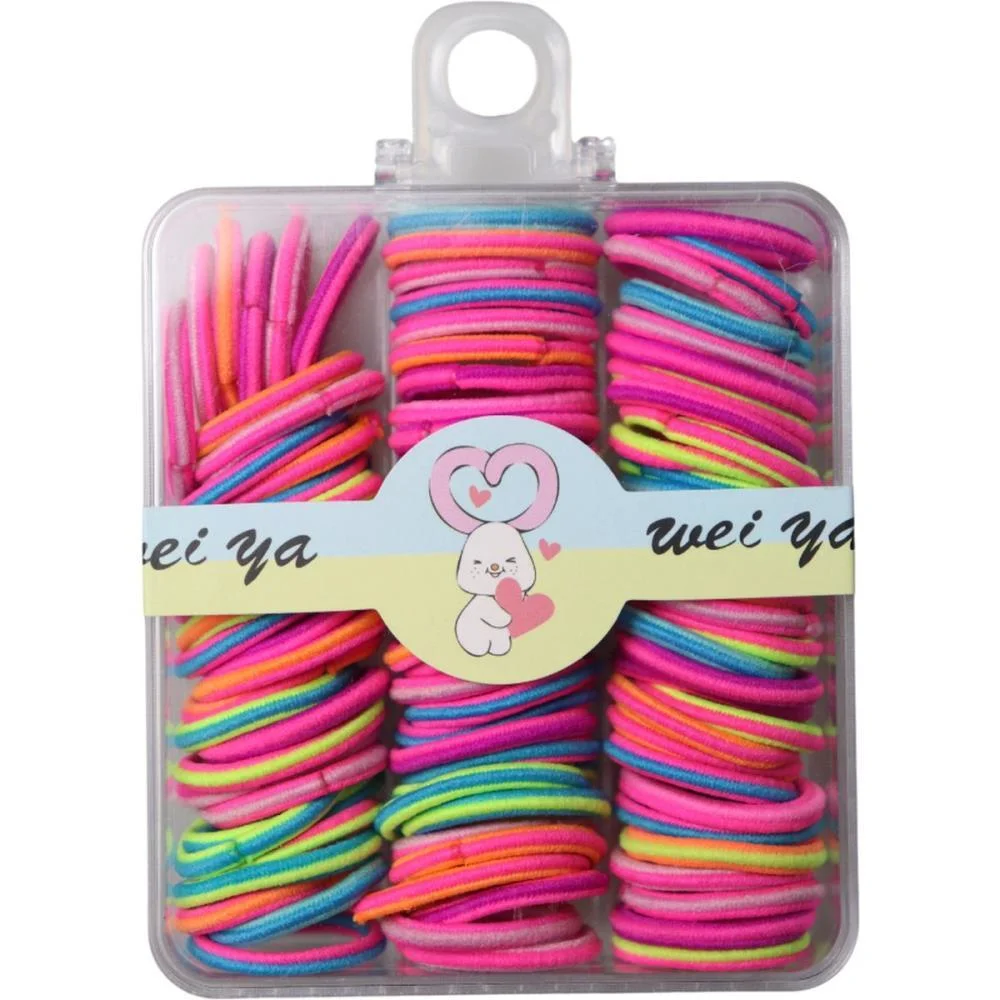 Acessorio Para Cabelo Elastico Color 2Cm Kit (Caixa)