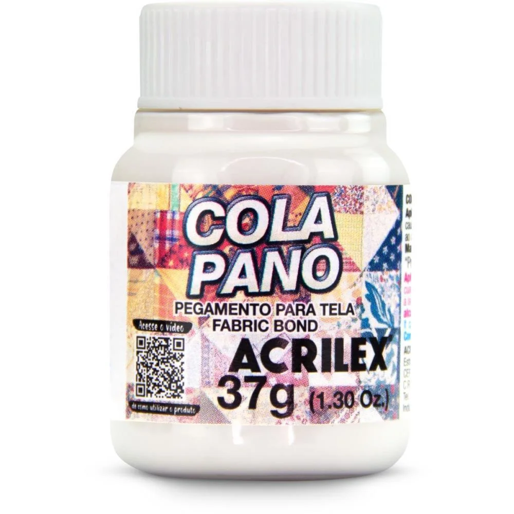 Cola Pano Cola Pano Pote 37G Acrilex (Cx.c/12)