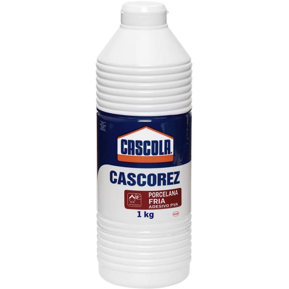 Cola Porcelana Fria Cascorez Cascola Pva 1Kg Henkel (Cx.c/12)