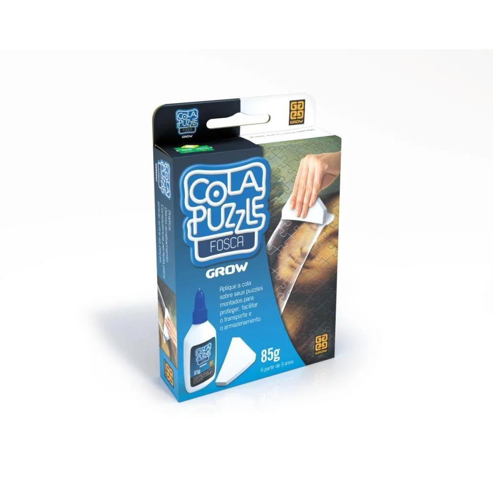 Cola Para Quebra Cabeça Puzzle Fosca Grow