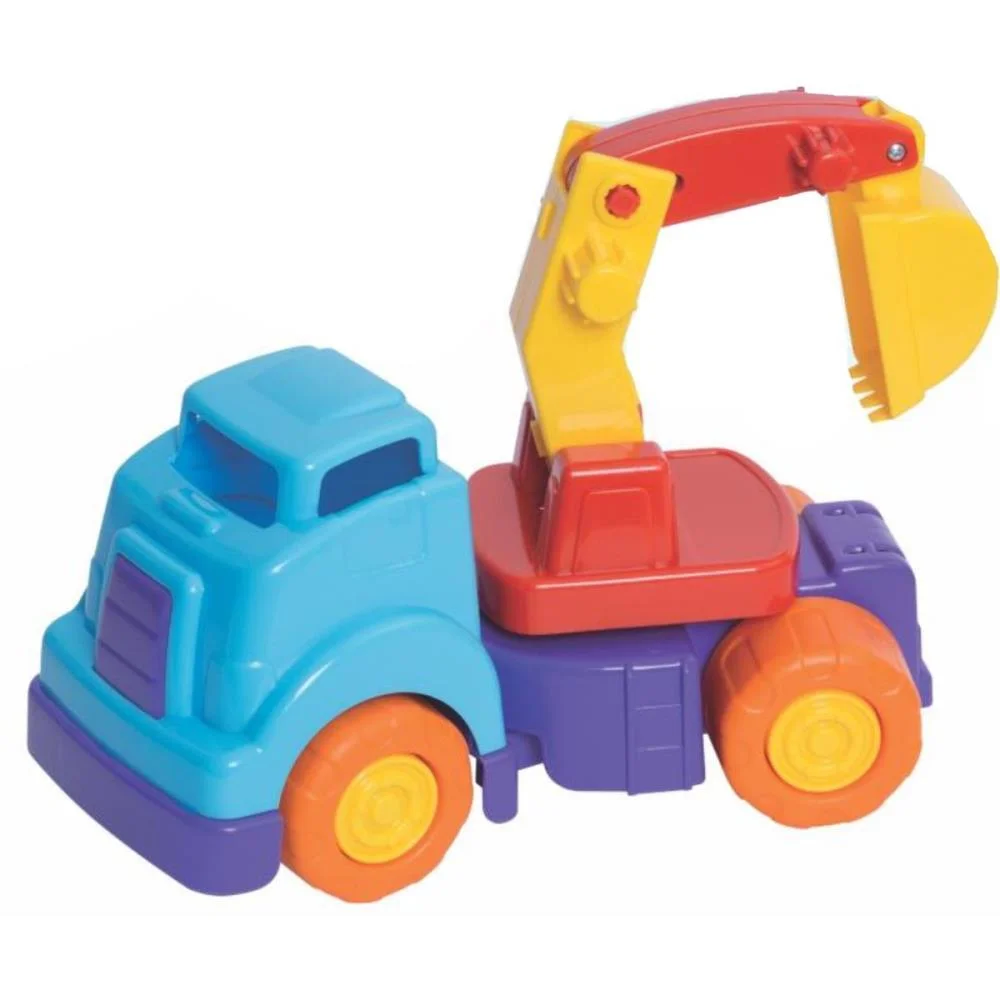 Caminhao Mercotruck Escavadeira Sortido Merco Toys