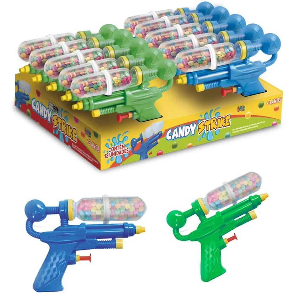 Doce Candy Strike Sortidos Colore C/ 12 Unidades