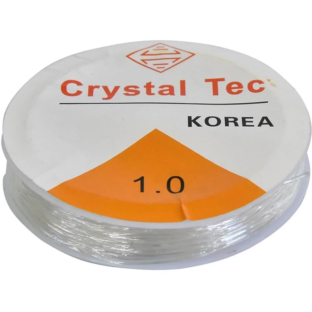 Fio Silicone 1.0 C/10M. Transparente Kit (Pct.c/10)