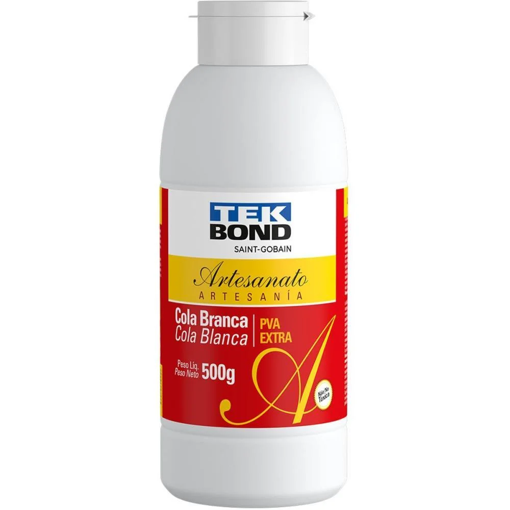 Cola Para Artesanato Branca Extra 500G Tekbond