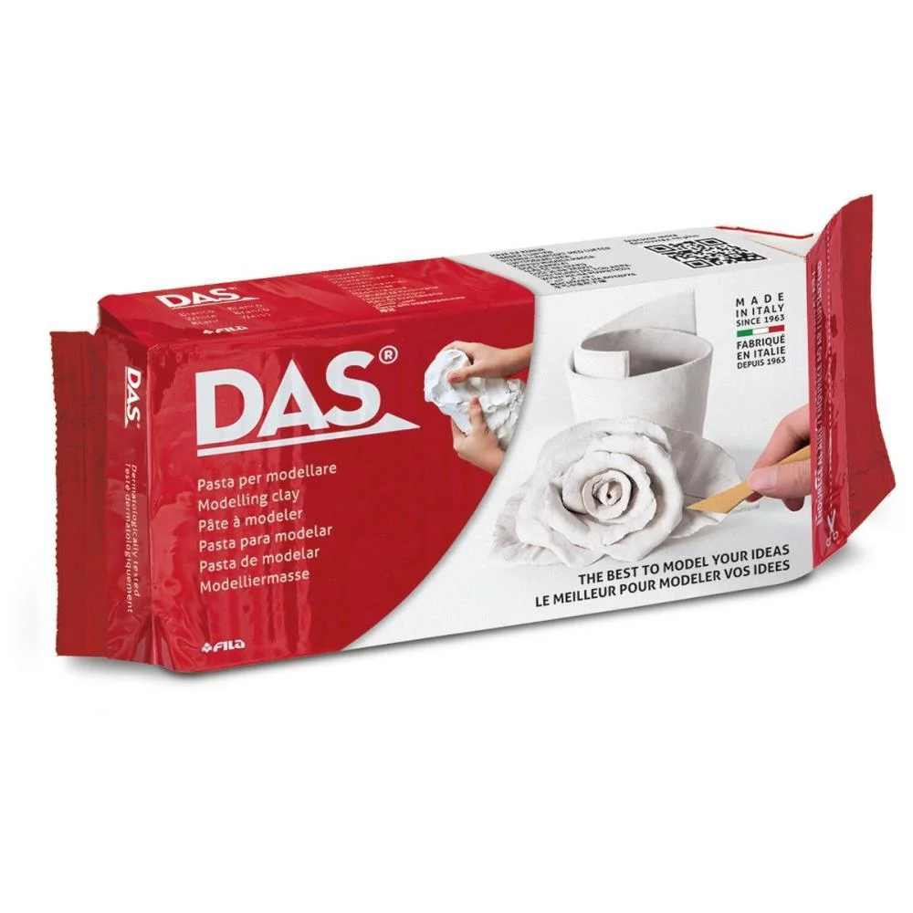 Massa De Porcelana Fria Das 500G Branca Canson