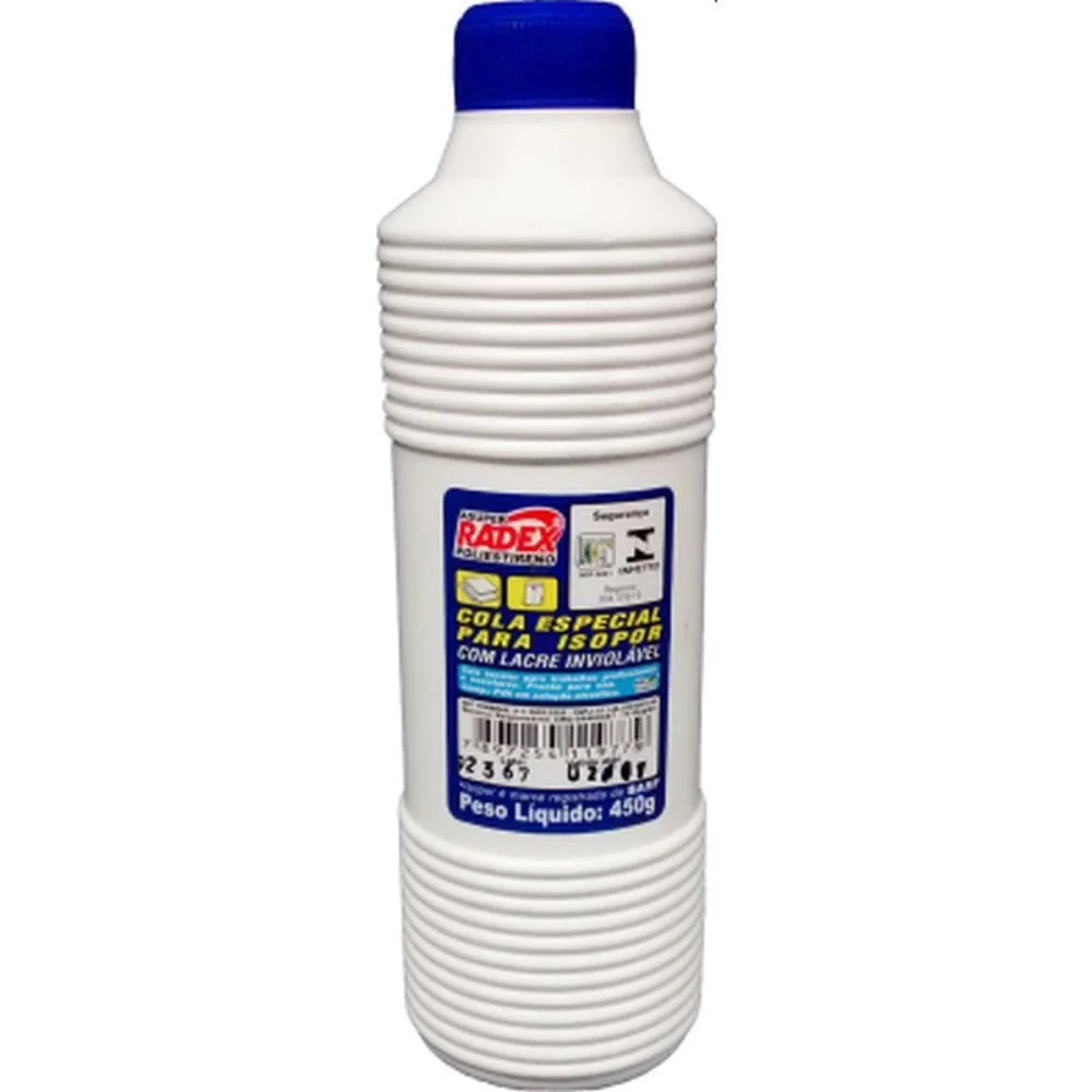 Cola Para Isopor Asuper Isopor 450G Radex