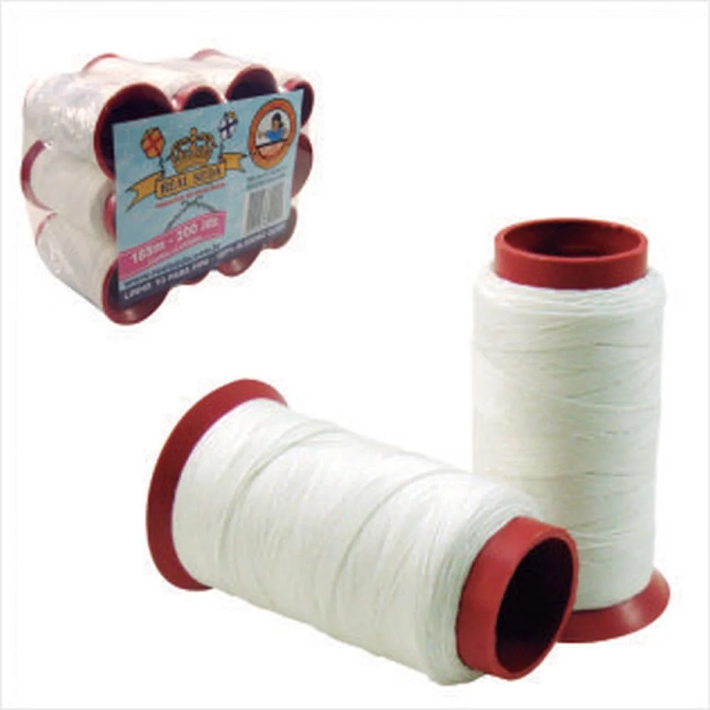 Linha Para Pipa N.10 C/182M. 200 Jardas Real Seda (Pct.c/12)