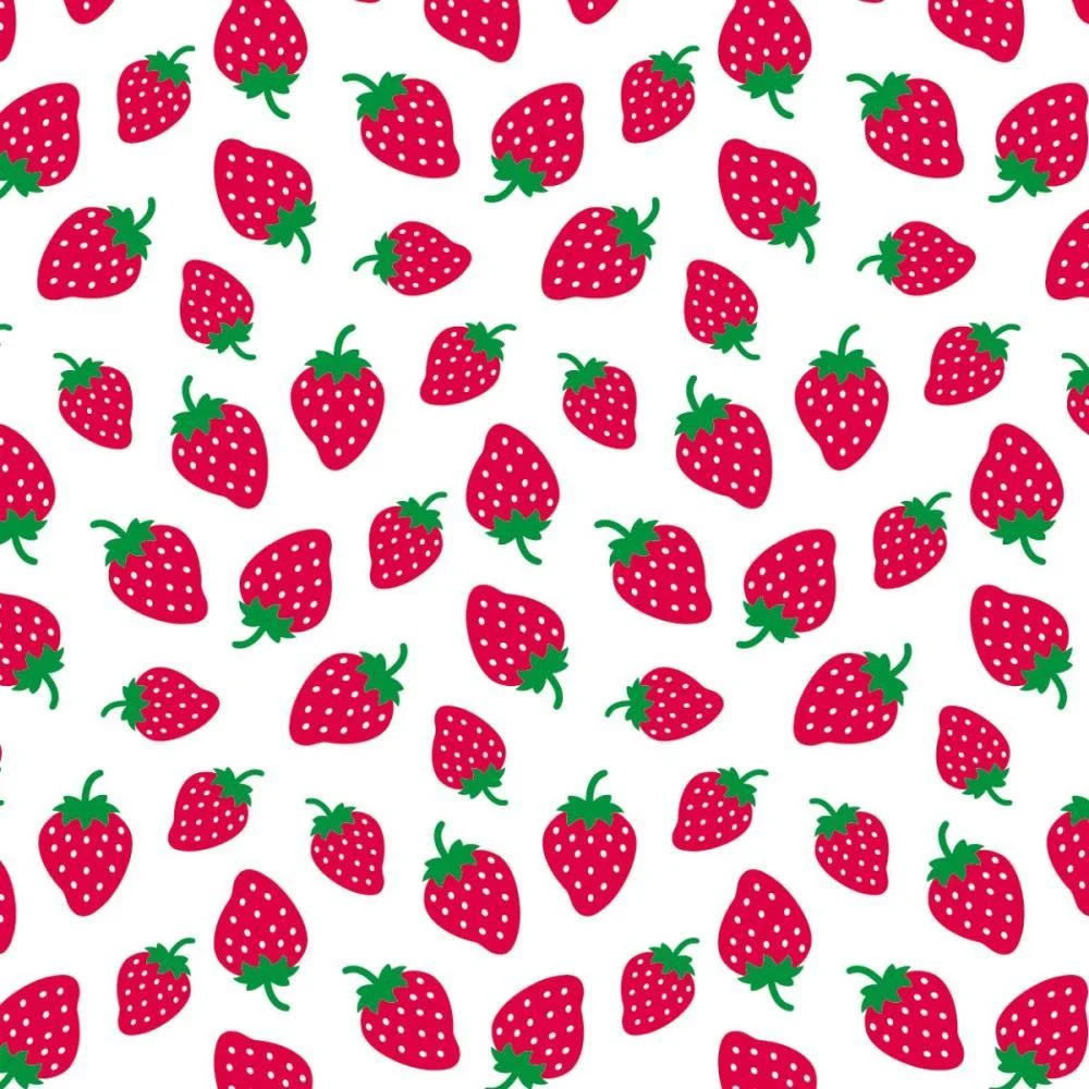 Placa Em Eva Estampado 60X40Cm Morango 2Mm Make+ (Pct.c/05)