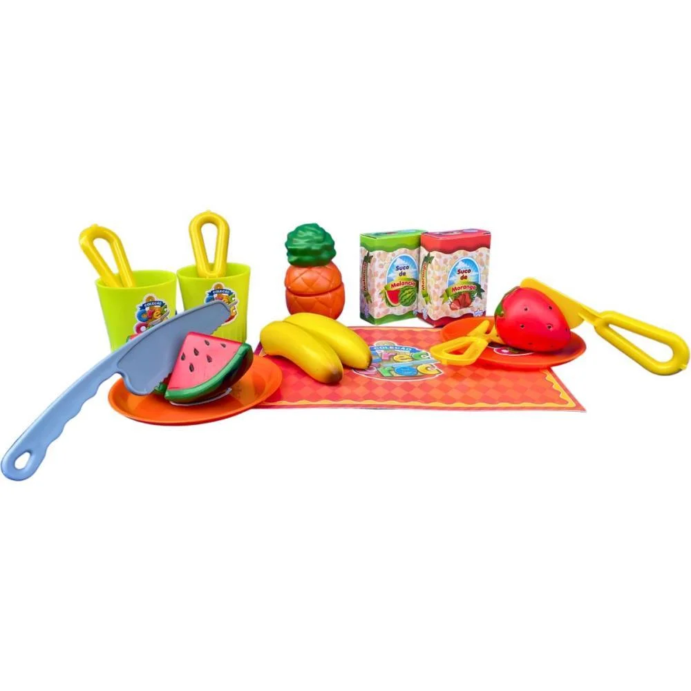 Brincando De Casinha Crec-Crec Salada De Frutas Big Star