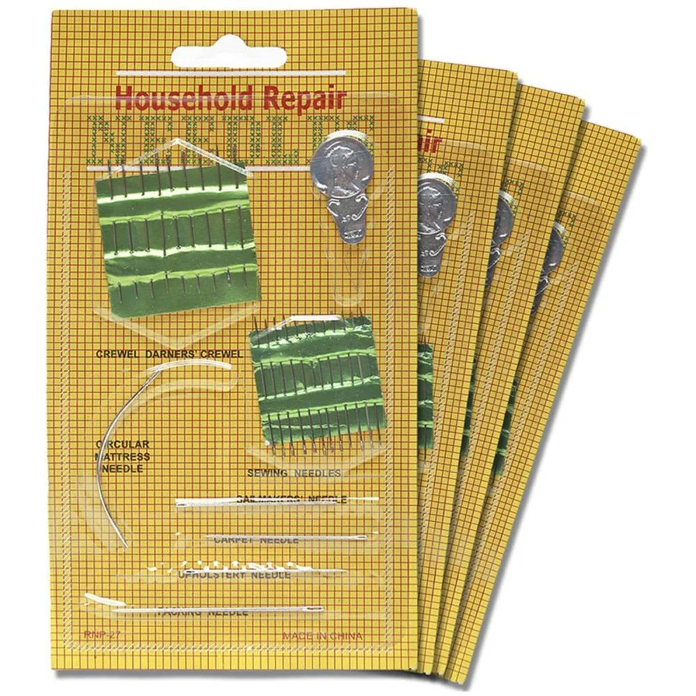 Agulha De Mão Kit C/5 Tam.sort/1 Passa Linh Nybc (Pct.c/12)