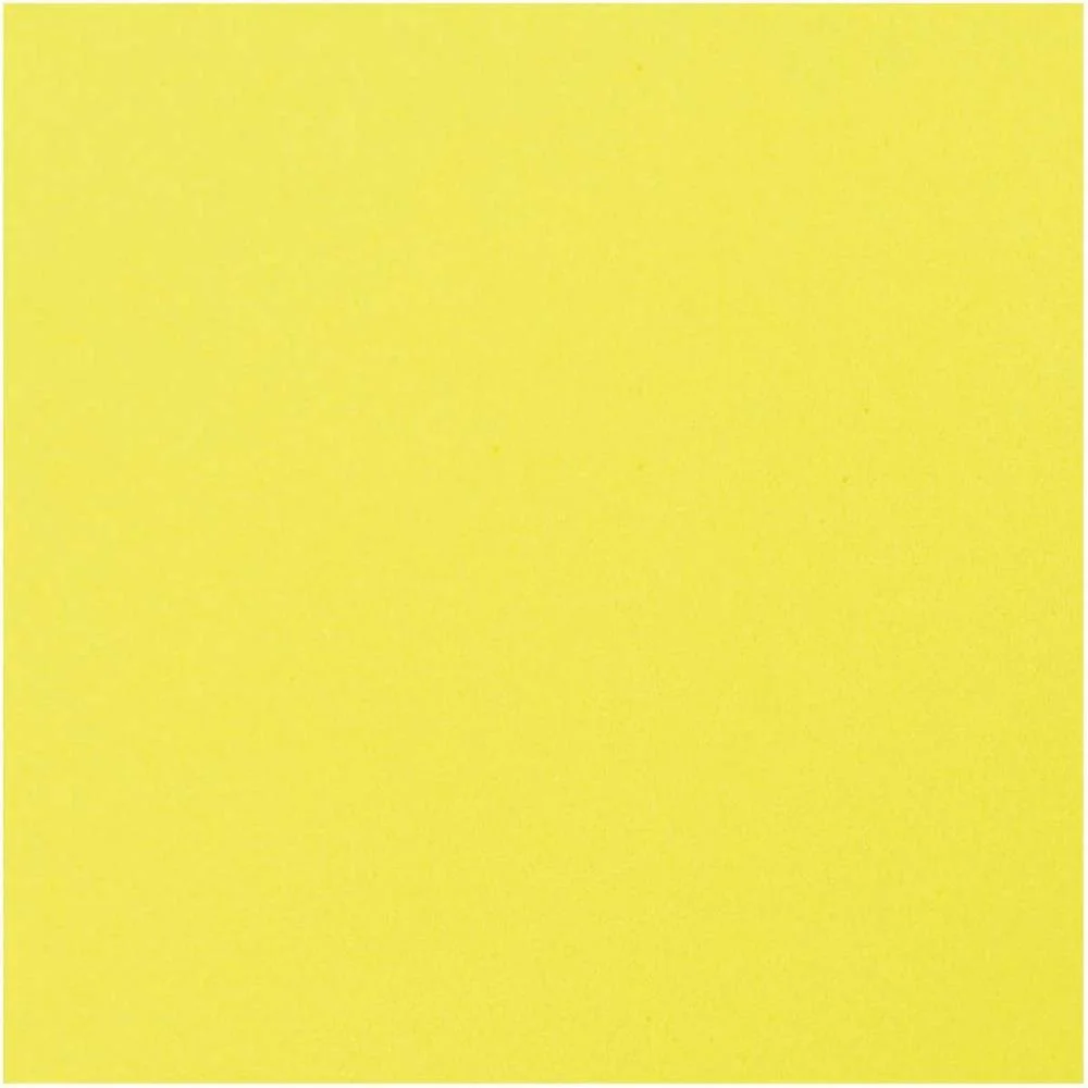 Placa Em Eva 60X40Cm Amarelo 1,6Mm Make+ (Pct.c/10)