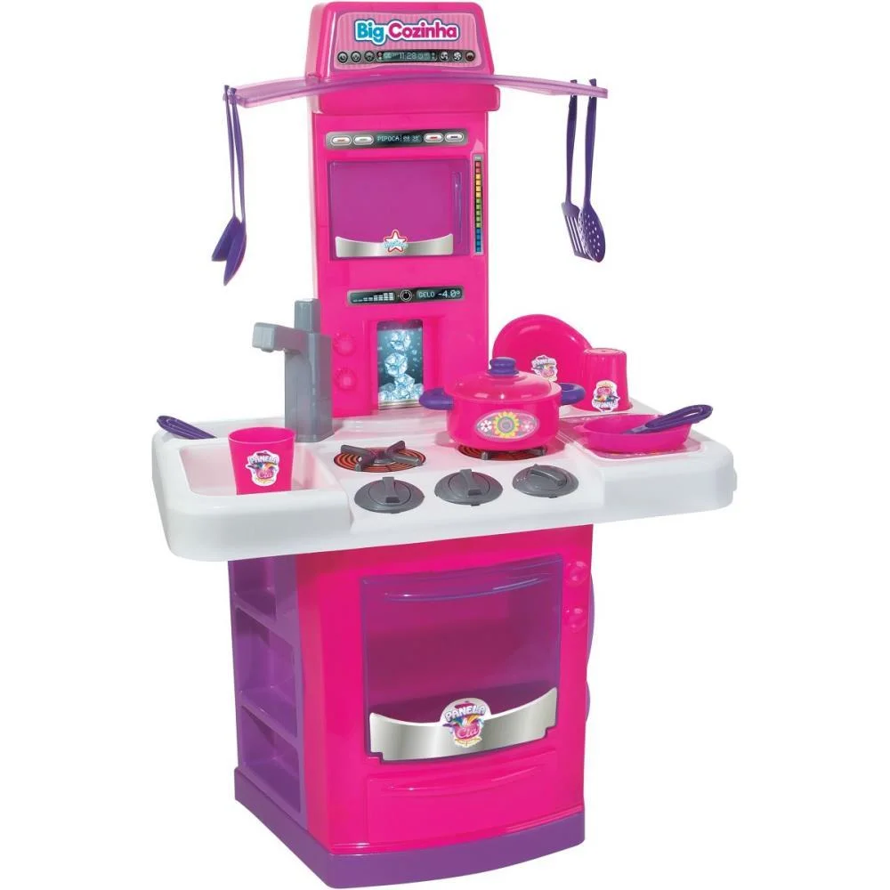 Brincando De Casinha Nova Big Cozinha 69Cm Big Star