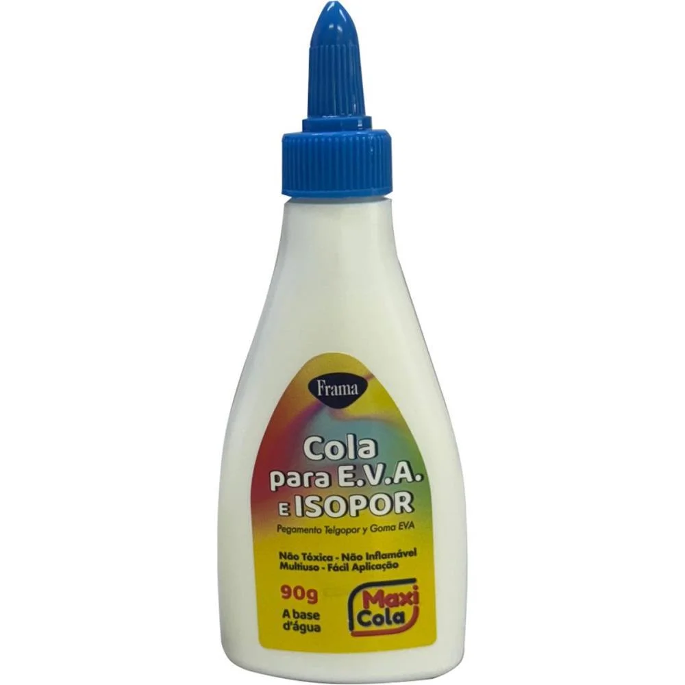 Cola Para Isopor Maxi Isopor E Eva 90G Frama (Pct.c/06)