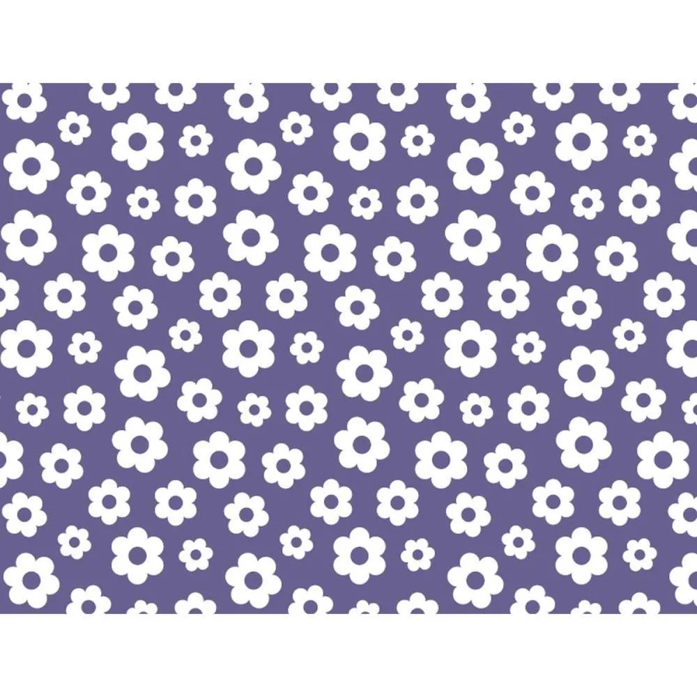 Placa Em Eva Estampado 60X40Cm Flores 2Mm Make+ (Pct.c/05)