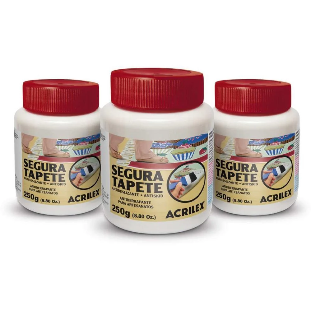 Produto Para Artesanato Segura Tapete 250G Acrilex (Cx.c/03)