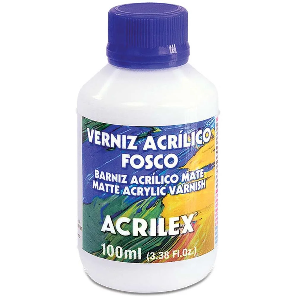 Produto Para Artesanato Verniz Acrilico Fosco 100Ml Acrilex (Pct.c/06)