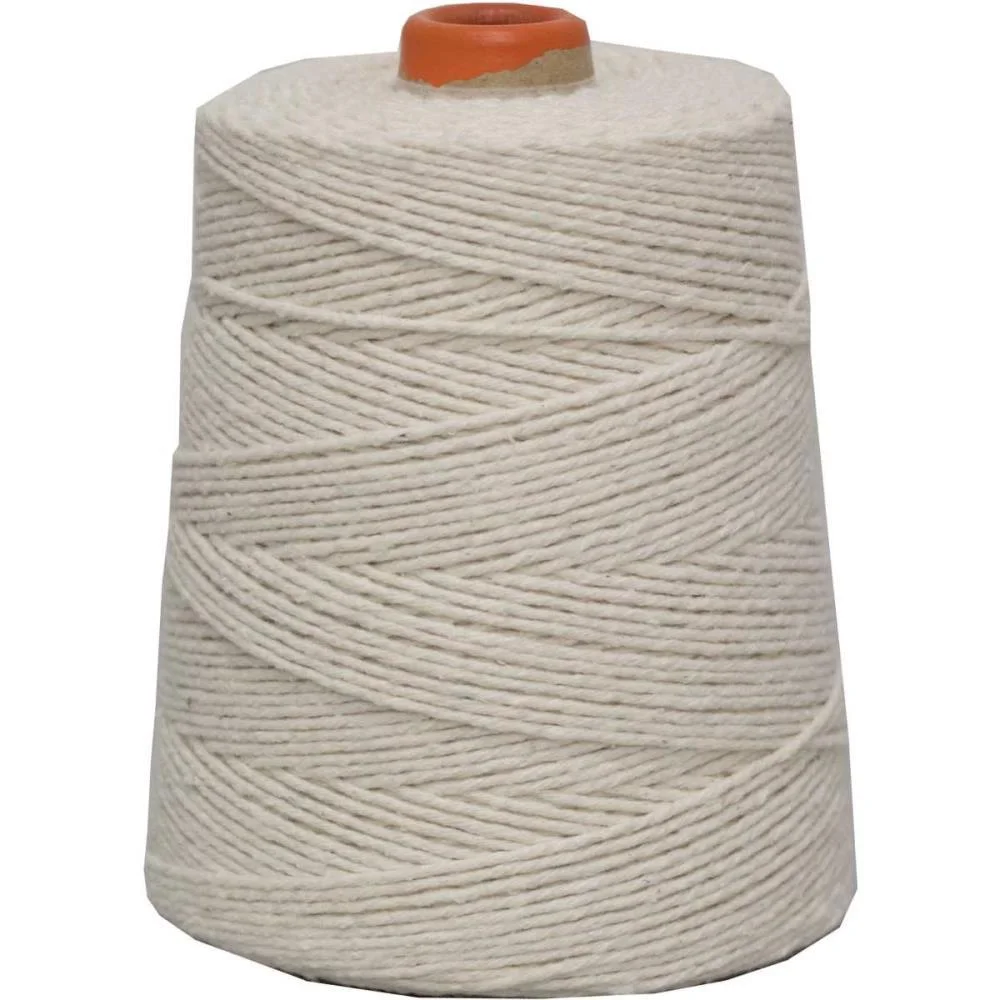 Barbante Cru 1Kg 6 Fios Rolo 1016M Textil Piratininga