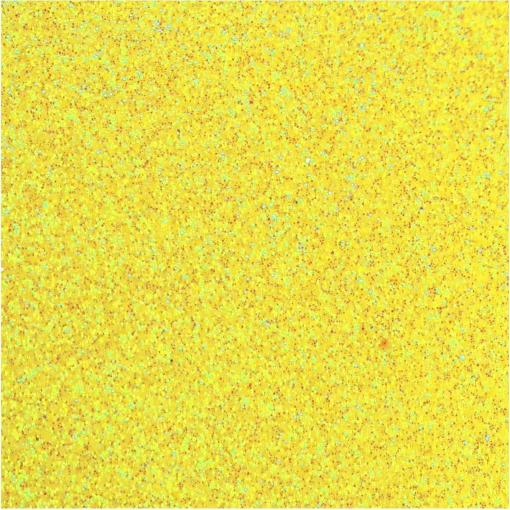 Placa Em Eva 48X40Cm Gliter Neon Amarelo 2Mm Make+ (Pct.c/10)