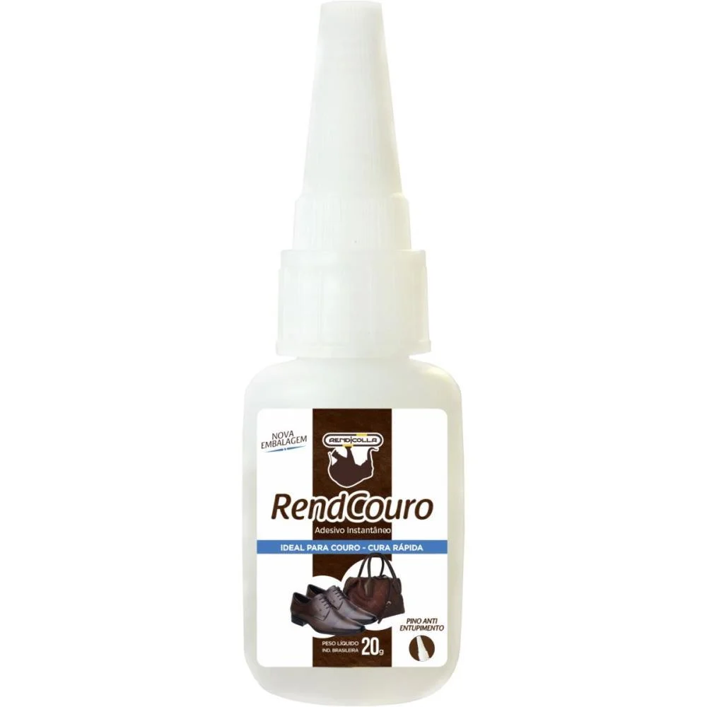 Cola Adesivo Instantâneo Rend Couro 20G Rendicolla
