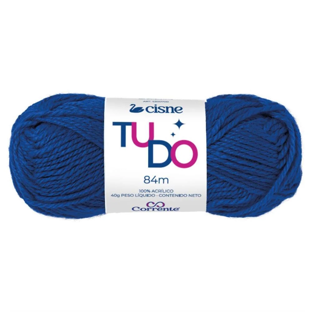 La Trico Cisne Tudo 00143 40G Azul Franca Coats Corrente (Pct.c/05)
