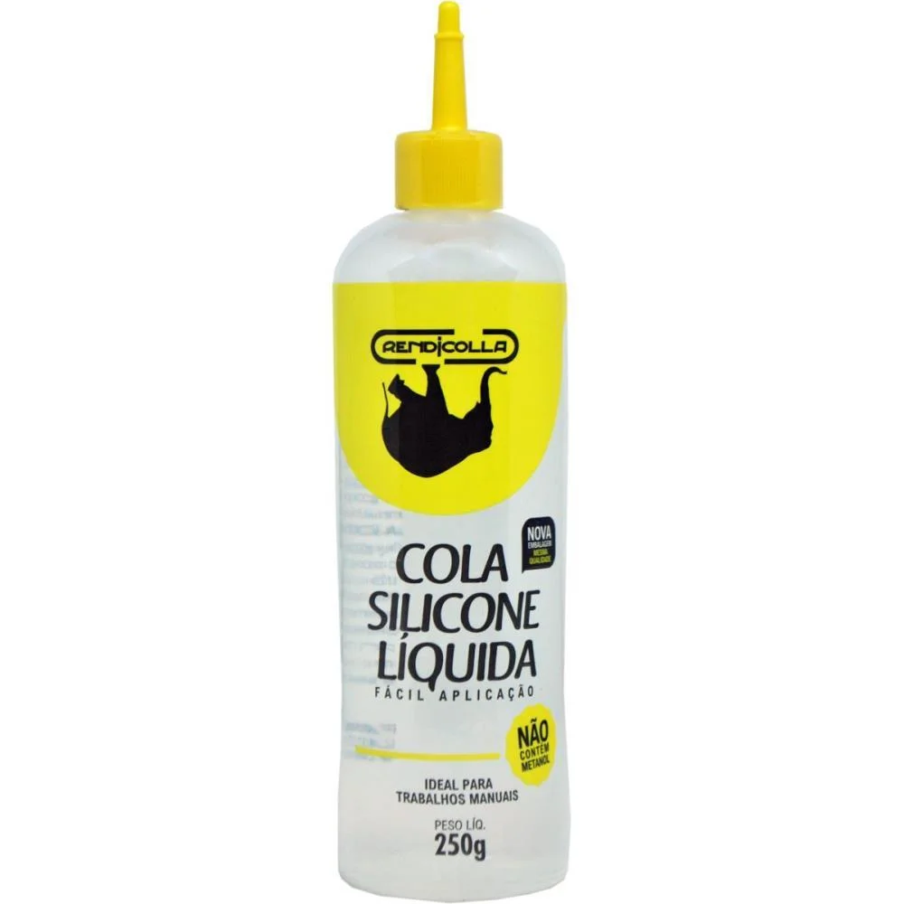 Cola Para Artesanato Silicone Liquido 250Grs. Rendicolla