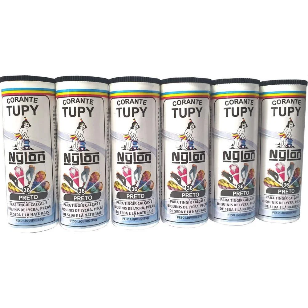 Corante Em Po Preto Tupy Nylon Corantes Tupy (Pct.c/06)