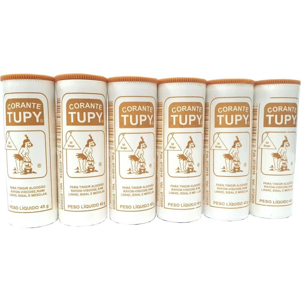 Corante Em Po Bege Tupy Algodao Corantes Tupy (Pct.c/06)