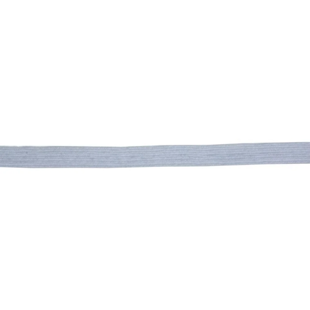 Elastico Costura Algodao Chato 6Mmx100M Branco Sao Jose (Rolo)