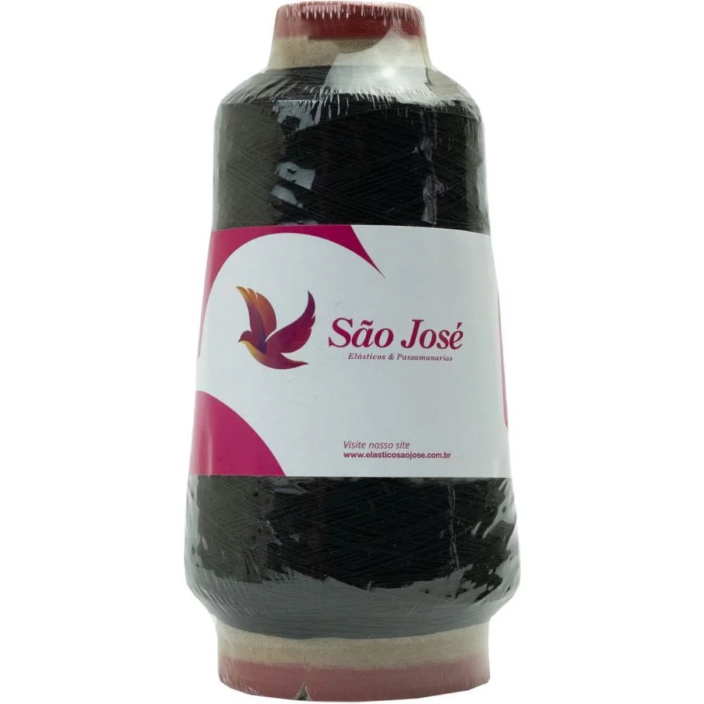 Lastex Preto 500M Sao Jose (Rolo)