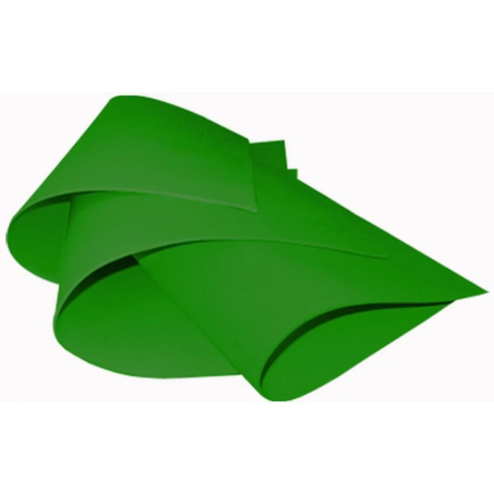 Placa Em Eva 48X40Cm Verde V.m.p. (Pct.c/10)