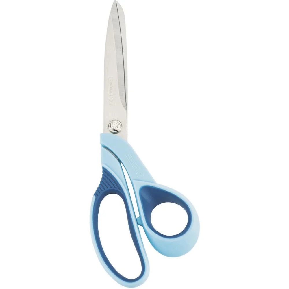 Tesoura Costura Super Edge Azul 24Cm Mundial (Blister)