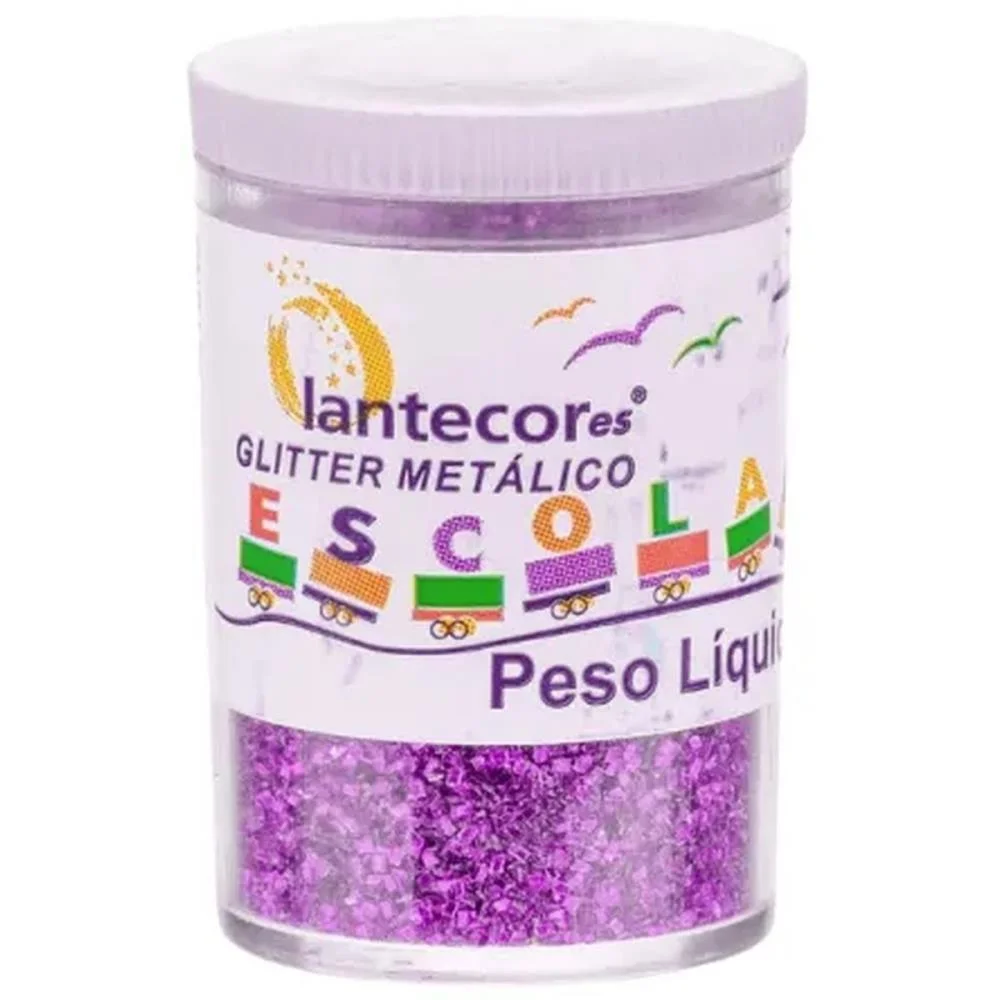 Glitter Pvc Roxo 3G. Lantecor (Pct.c/12)