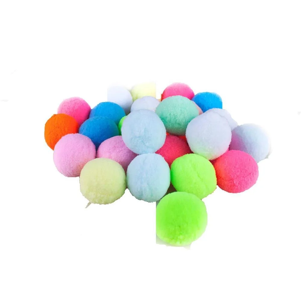 Pompom Multicor 40Mm C/50Unid. Nybc (Pacote)