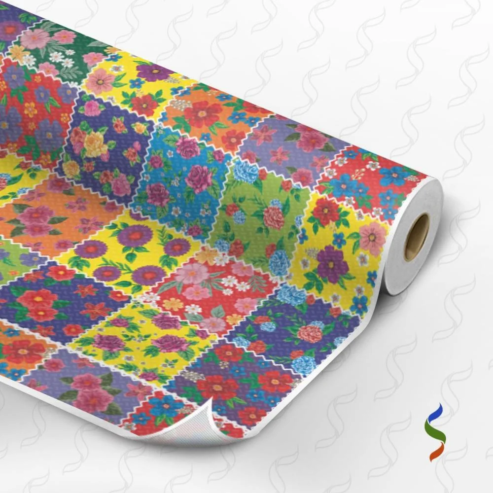 Tnt Estampado 1,40M 40G Retalhos Pach Floral Supper (Rl-25Mts)