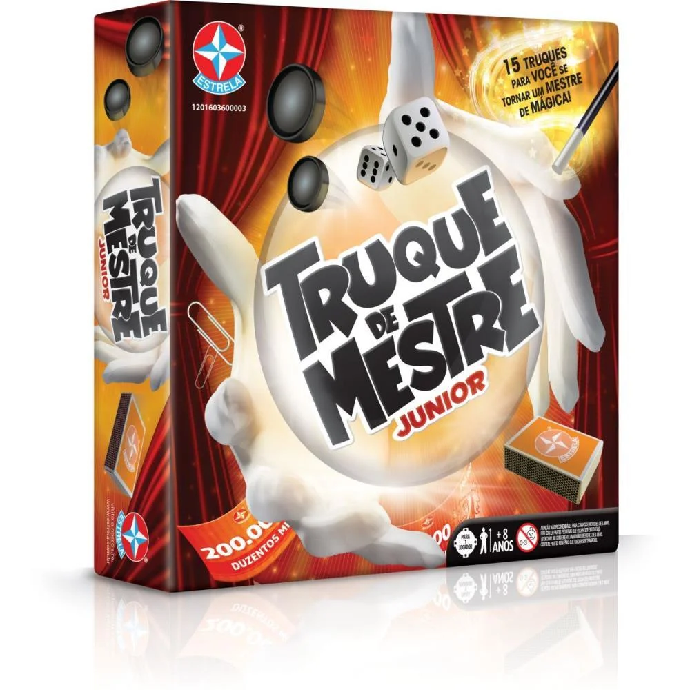 Jogo Diverso Truque De Mestre Junior Estrela