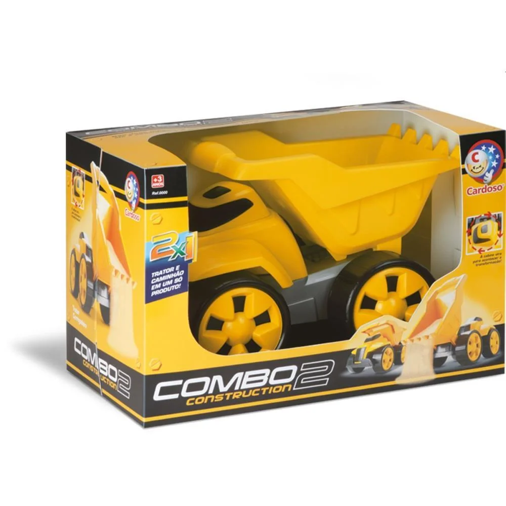 Caminhao Combo 2 Construction Cardoso Toys