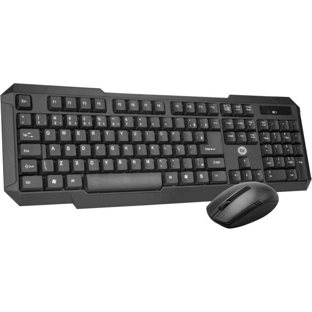 Kit Perifericos Teclado+Mouse+Nano Receptor Bright (Kit)
