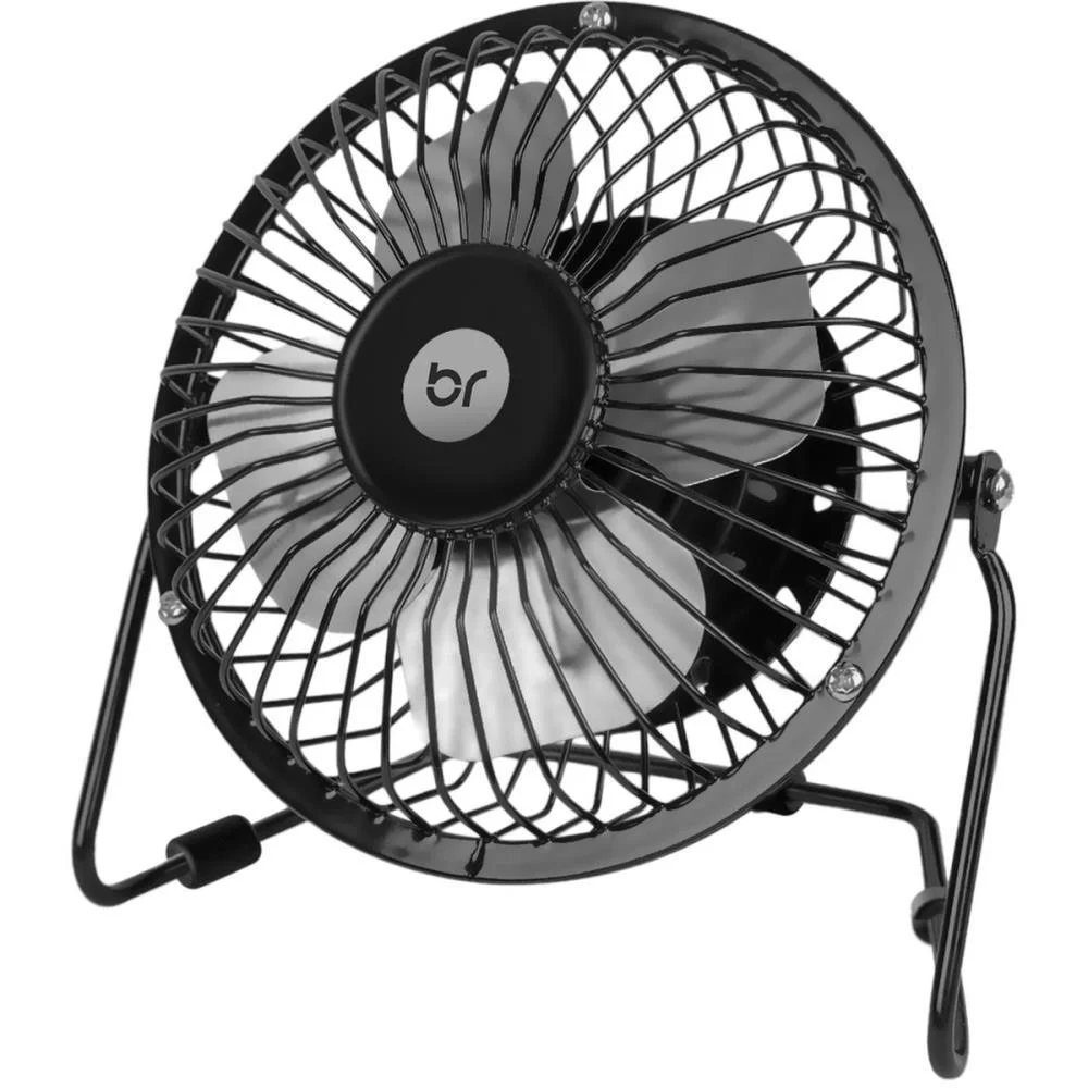 Ventilador Usb Silencioso Usb Preto Bright