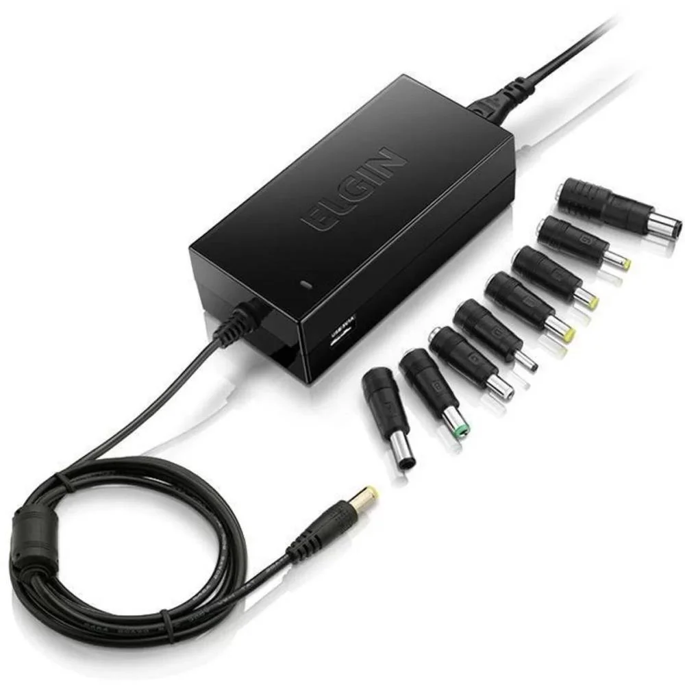 Fonte Para Notebook 90W Universal C/09 Adapt.bivol Elgin