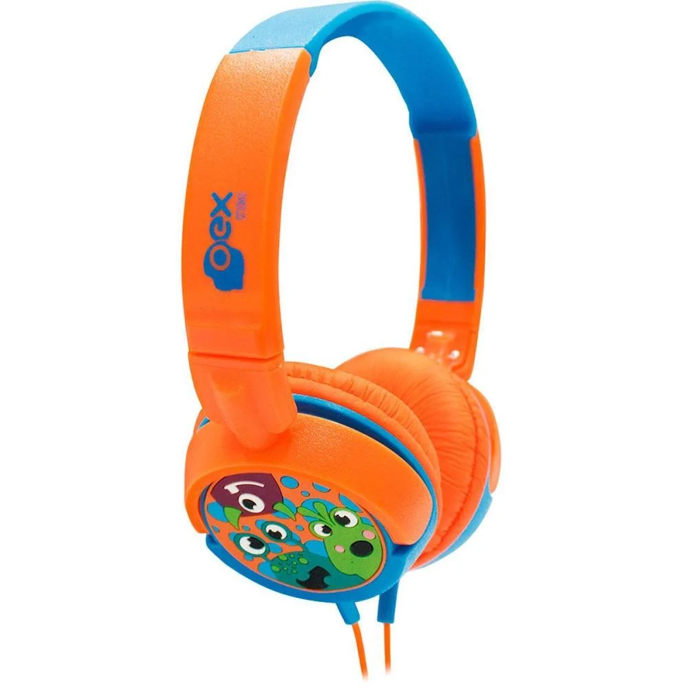 Fone De Ouvido Boo Infantil 15W Cabo 1,2M Newex