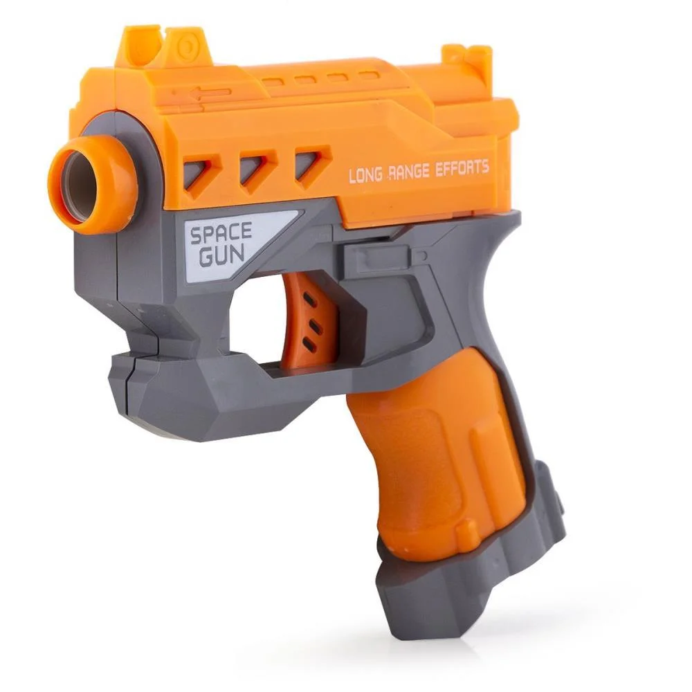 Lancador Supershot Space Gun C/3 Dardos Polibrinq