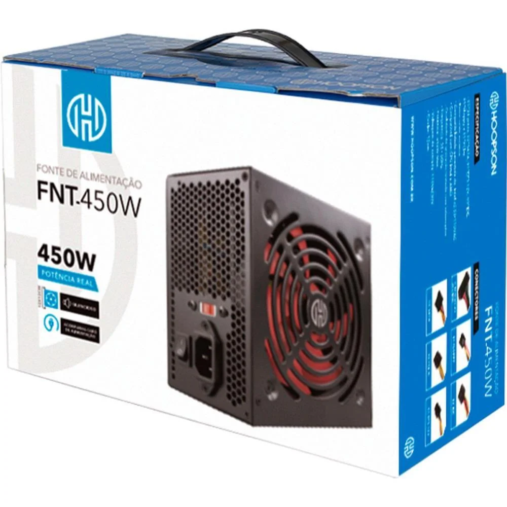 Fonte De Alimentacao 450W Hoopson Mercoriental