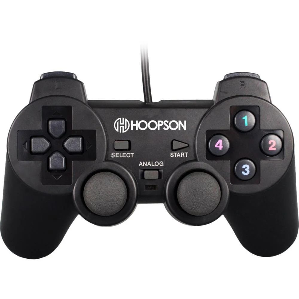 Controle Para Jogo Pc Dual Shock Usb 2.0 Preto Mercoriental