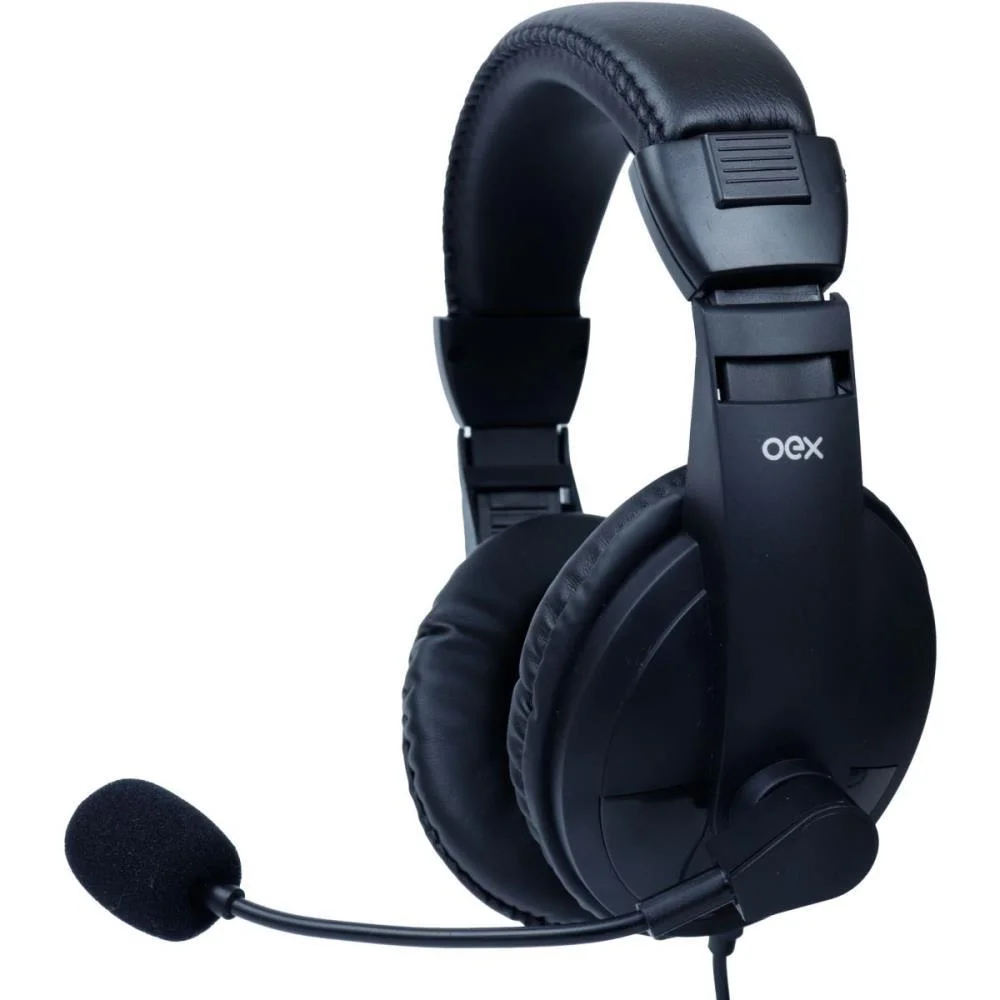 Fone De Ouvido Com Microfone Headset Call Pro Hs 102 Pt Newex