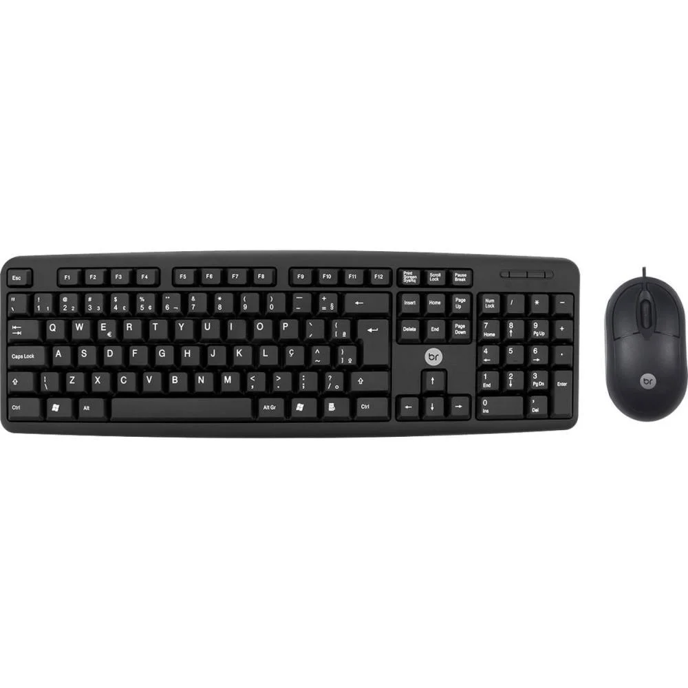 Kit Perifericos Teclado+Mouse Corporativo Bright (Kit)