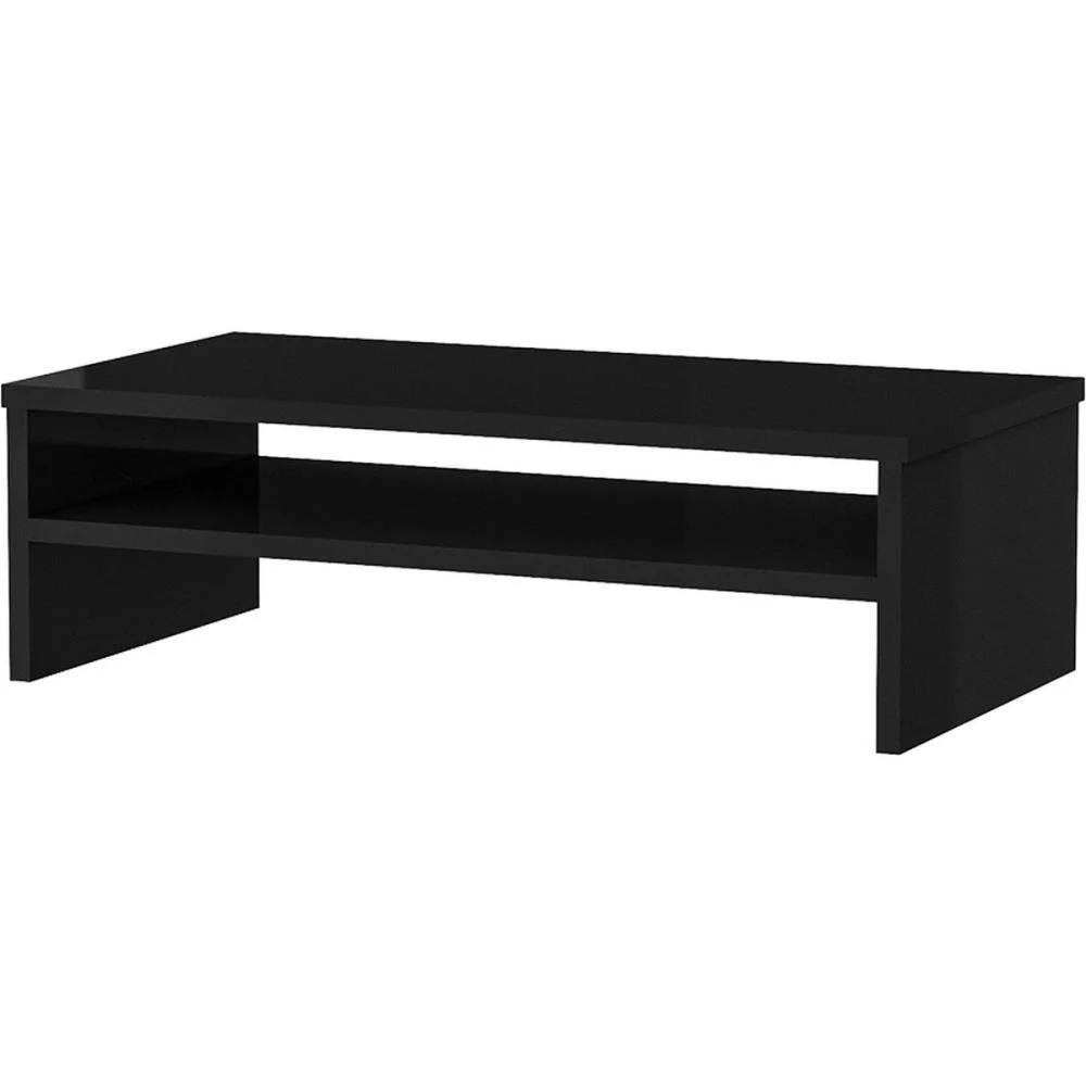Suporte Para Monitor S/Gavetas Standard Mdf Black Souza