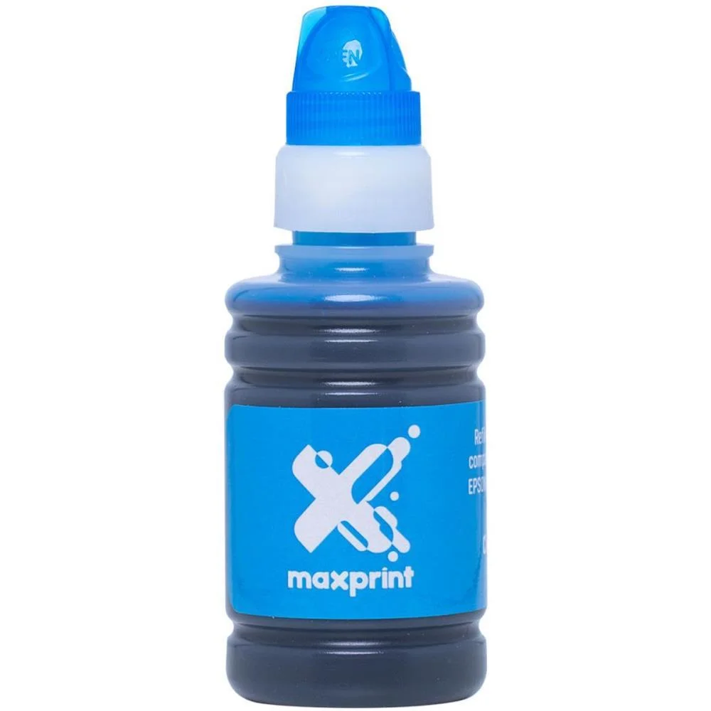 Refil De Tinta Epson Comp. 664C Ciano 100Ml Maxprint