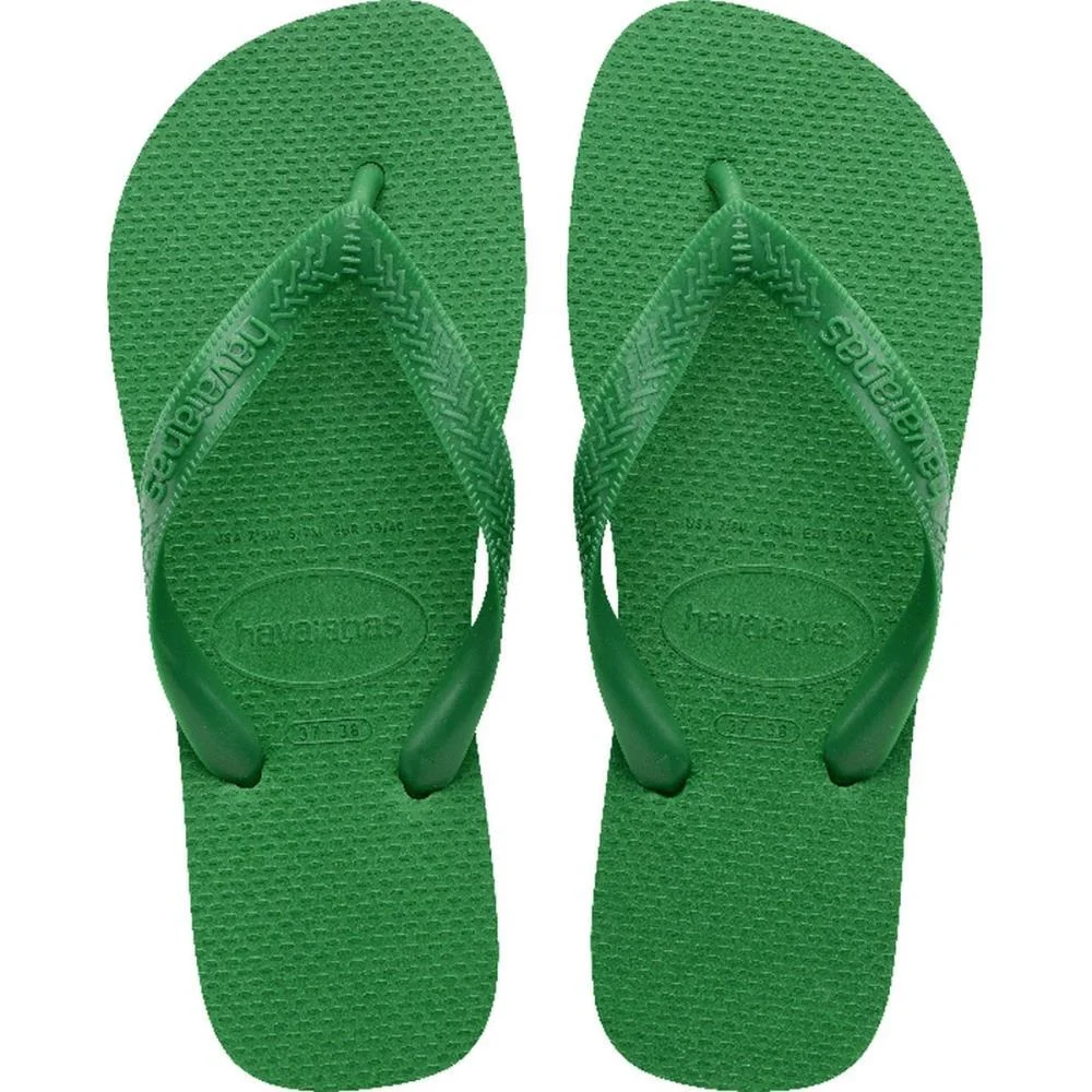 Chinelo Havaianas Top 37/8 Verde Patria Havaianas (Par)